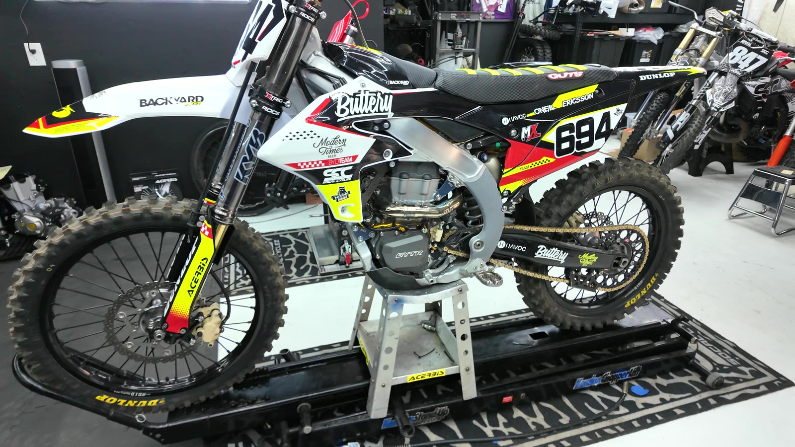 694 race bike build